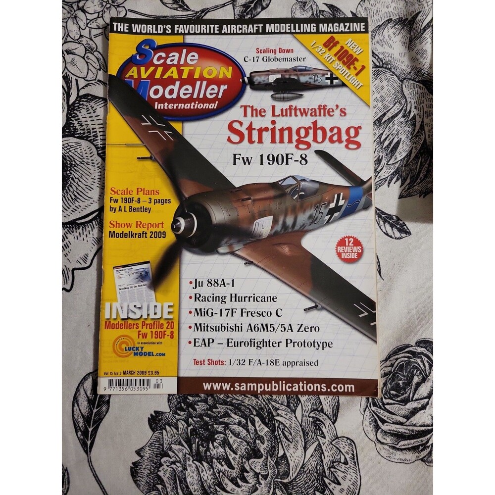 10 Issues of Scale Aviation Modeller International Magazine 2009 Aircraft Model